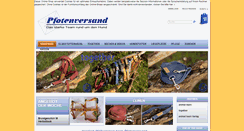 Desktop Screenshot of pfotenversand.de